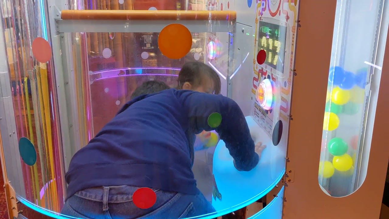 Playing In The Arcades Coral Island In Blackpool