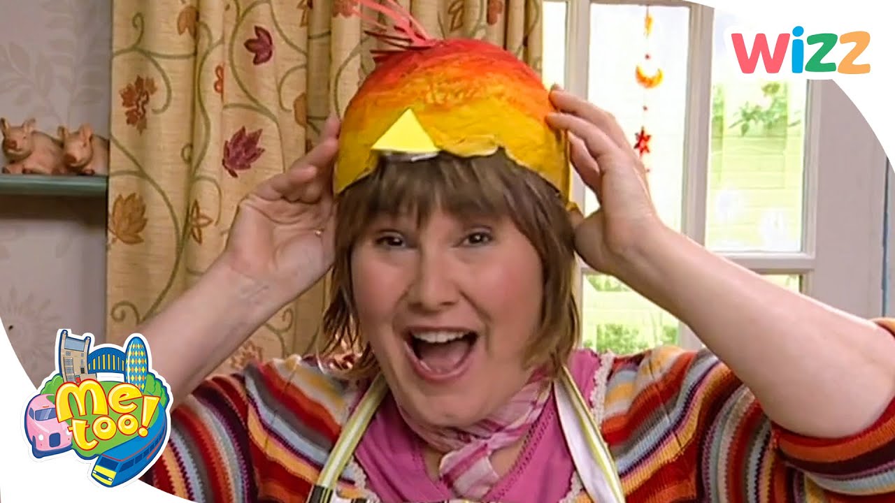 Me Too! - Pretty Parrot Painting! | Full Episodes | Wizz