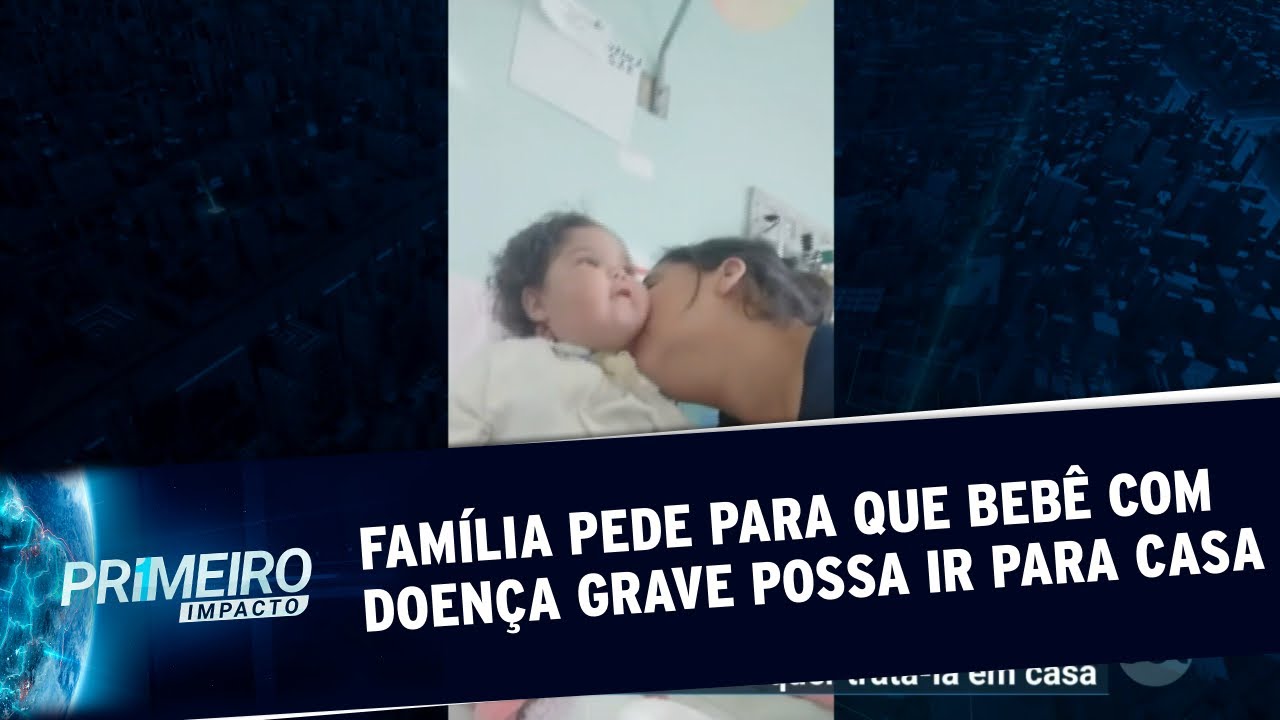 Família faz apelo para que bebê com AME realize tratamento em casa | Primeiro Impacto (18/09/20)