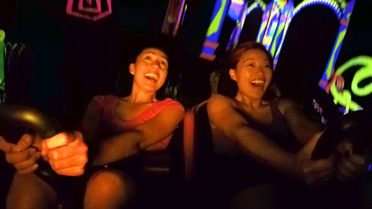 Laff Trakk on-ride POV & off-ride b-roll footage Hersheypark