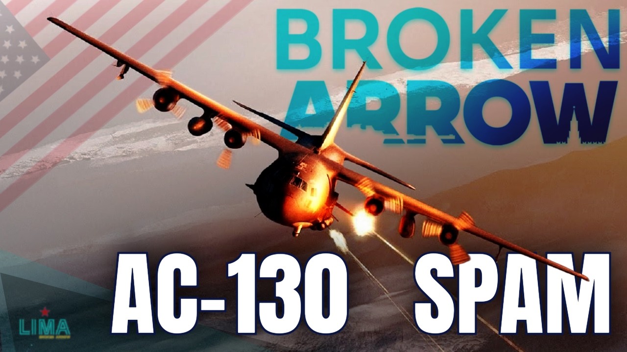 The AC-130 Rush is STILL fair and balanced... // Broken Arrow 2.0 Gameplay Multiplayer 4k