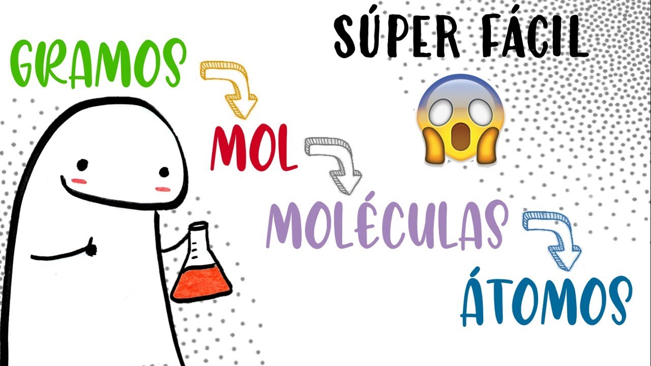 📝Pasar Gramos a moles a moléculas y átomos y viceversa ↔ moles a gramos