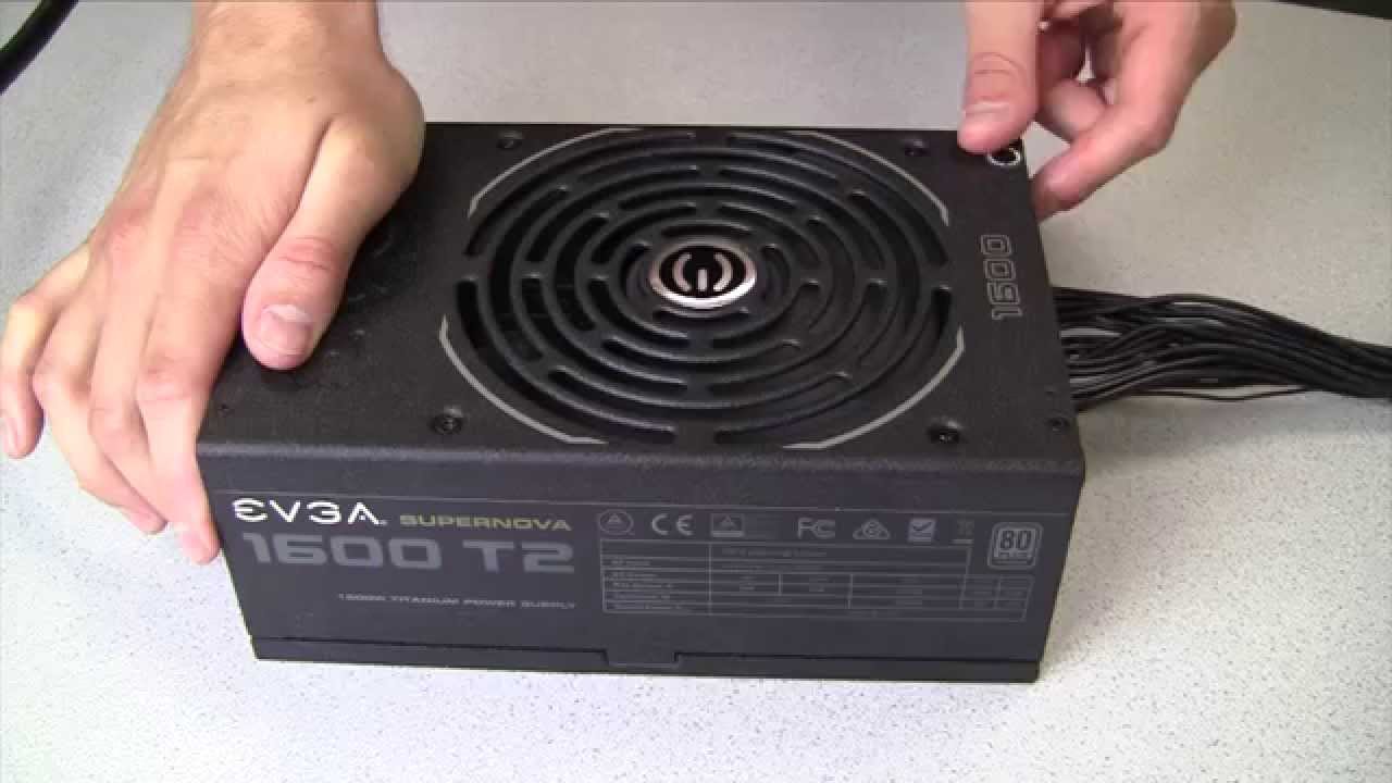 Инструкция по установке блока питания EVGA
