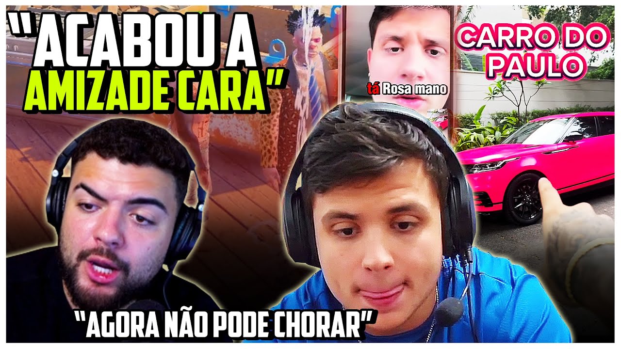 MUITO BRAVO!🤬 PAULINHO O LOKO FOI TROLLADO PELO LUQUET4 NA VIDA REAL E PROMETEU VINGANÇ@