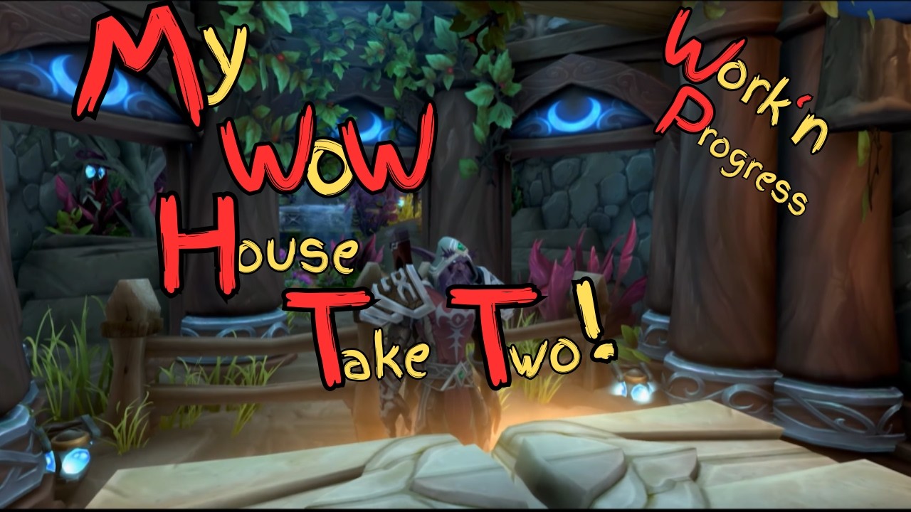 A Quick Walk Through My Night Elf Sanctuary | Hunter‑Themed Home Enhancements.  Work in progress!