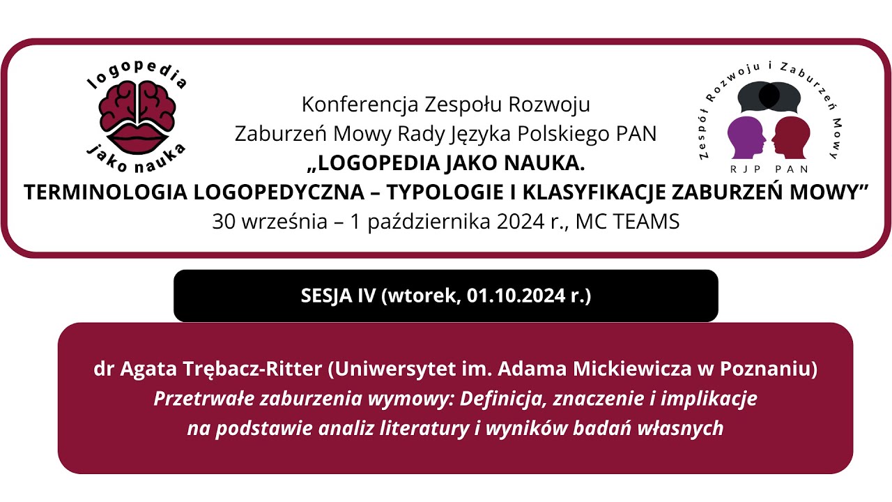 dr Agata Trębacz-Ritter: 