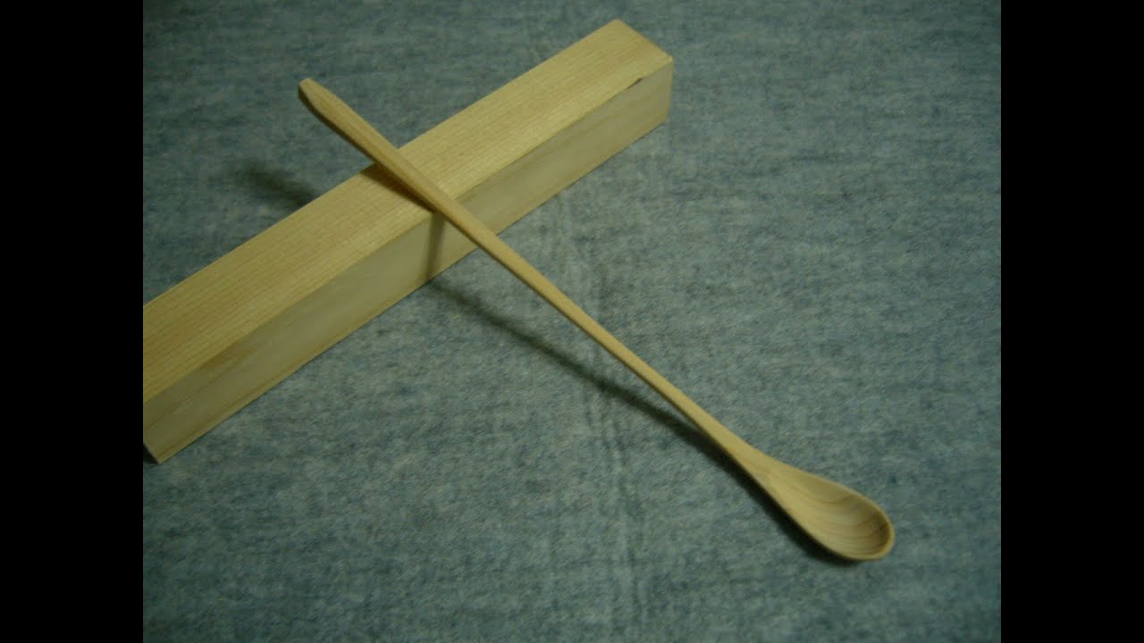 木のスプーン作り