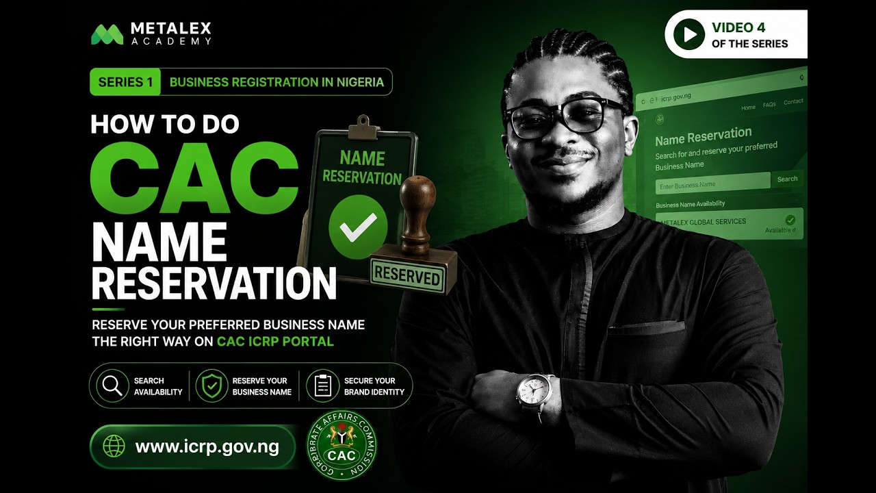 How to Reserve a Business Name on CAC | CAC Name Reservation Step-by-Step