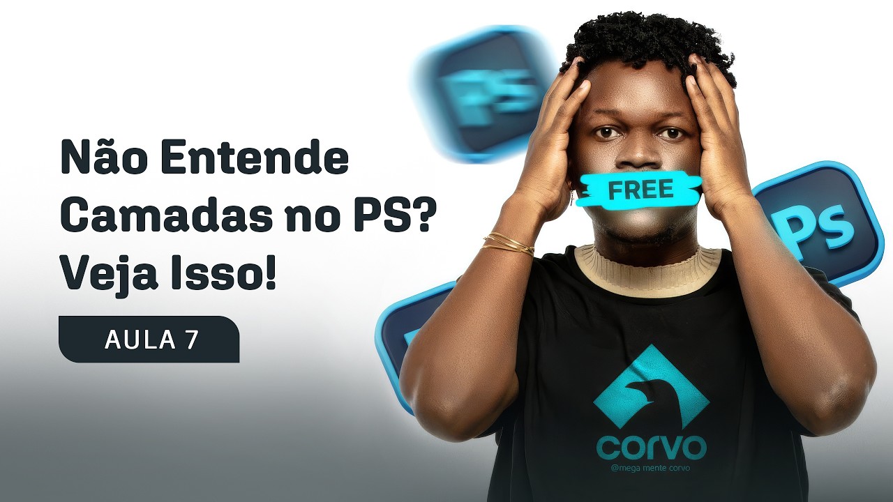 🔥 Domine Camadas no Photoshop | Tutorial Completo para Iniciantes