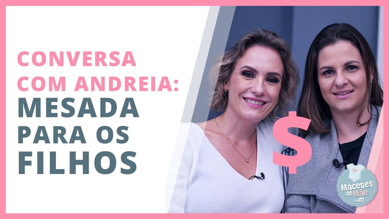 DEVO DAR MESADA PARA MEUS FILHOS? COMO FAZER ISSO? #CONVERSADEMÃE
