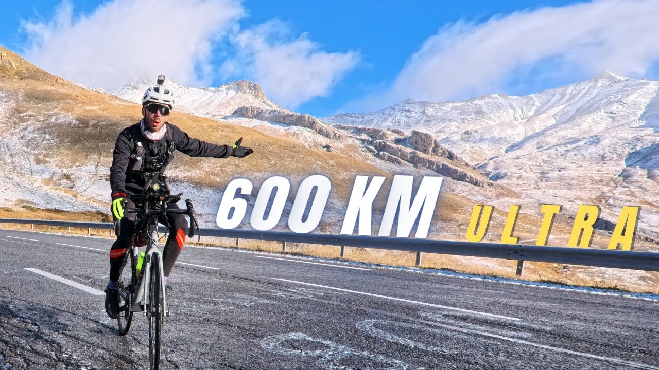 ULTRA 600 KM _ Je dors dans un WC et monte un col enneigé... Mon plus bel ultra !