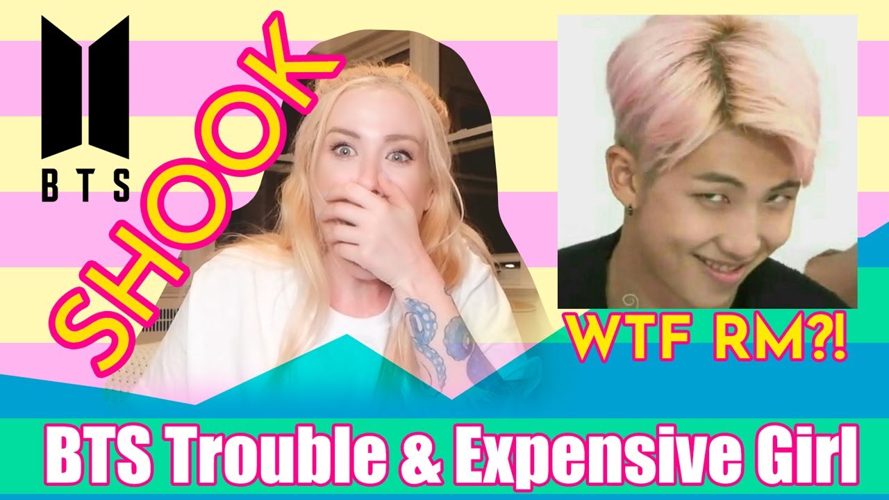 BTS REACTION | Rap Monster - Expensive Girl & Trouble (feat. Jin) | What did I just watch?!