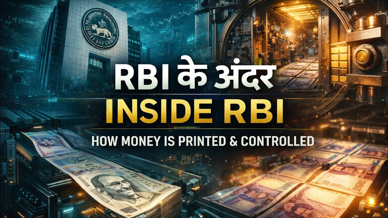 RBI के अंदर क्या होता है? भारत का पैसा कैसे बनता और कंट्रोल होता है | Inside RBI Explained.