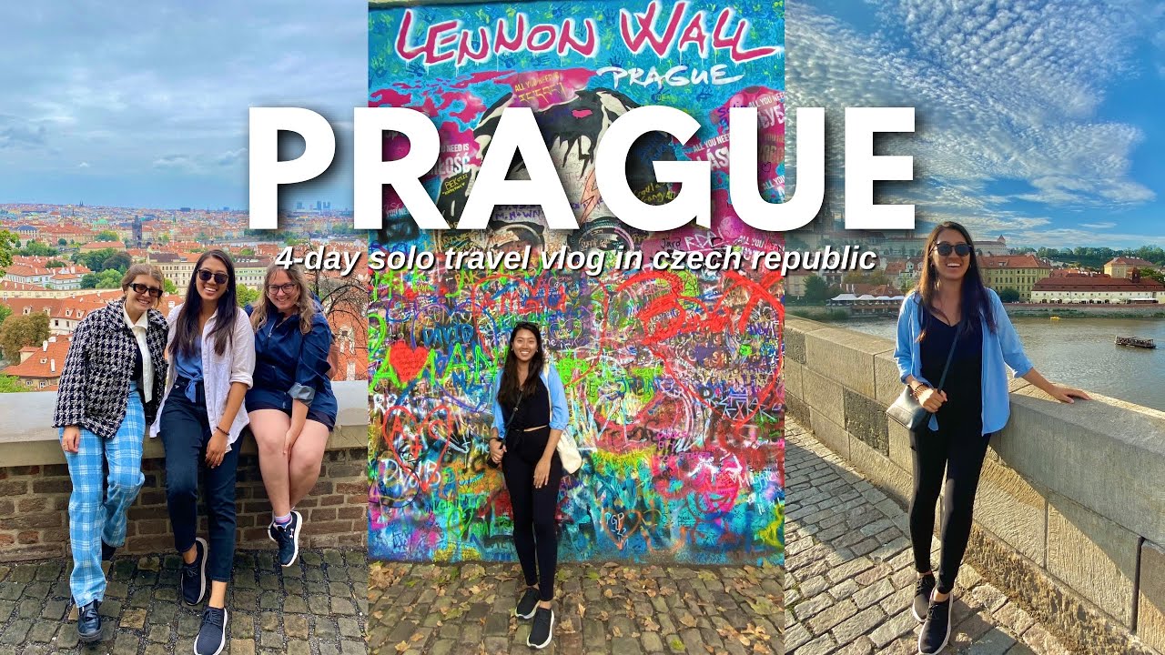 FIRST TIME SOLO TRAVELLING TO PRAGUE 🇨🇿(4-Day Solo Travel Vlog in Czech Republic)