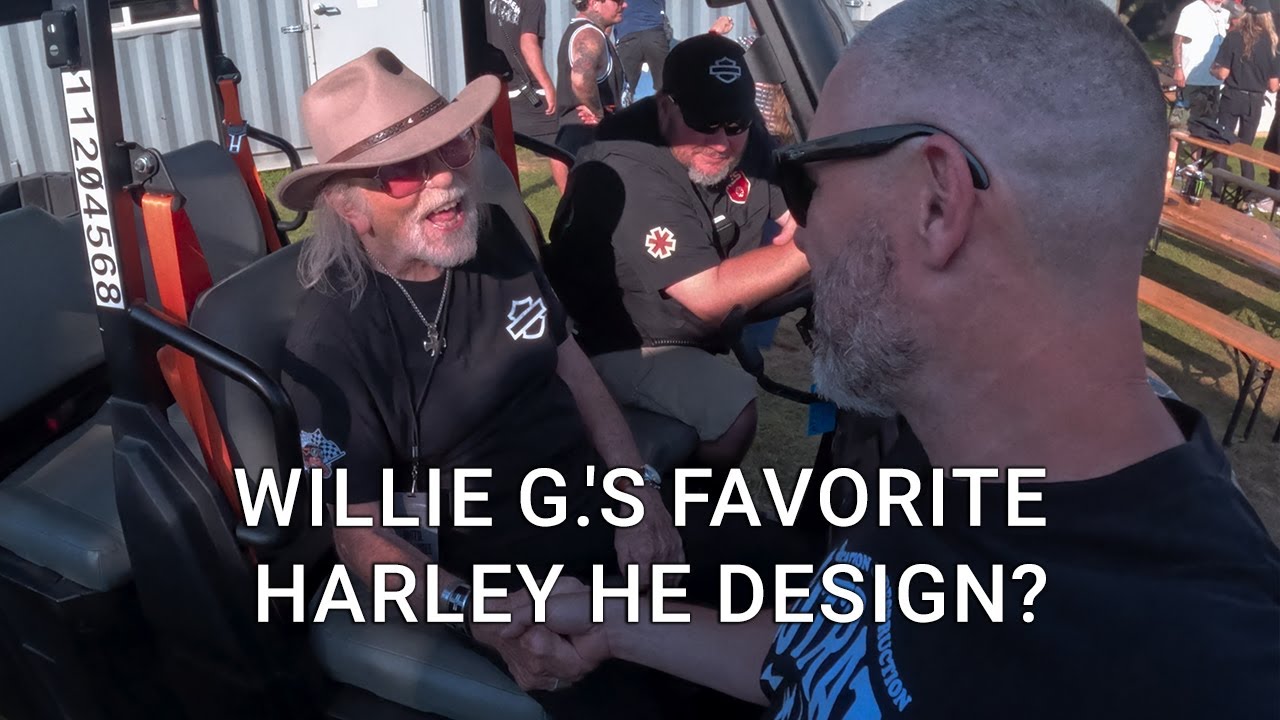 Chatting with the Legendary Willie G. Davidson: His Favorite Harley-Davidson Model he designed?