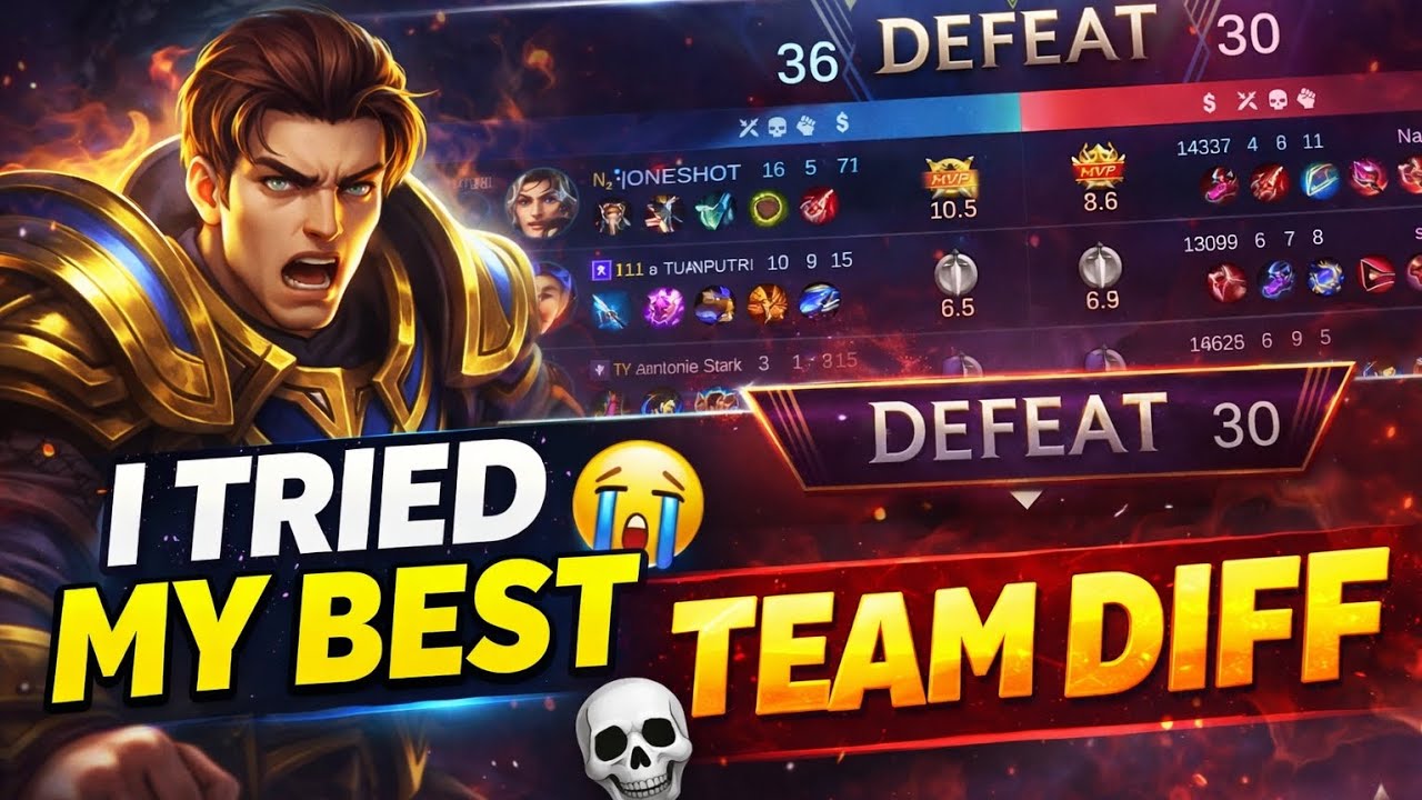 I Did Everything… Still Defeat 💔 | MLBB Solo Queue Pain
