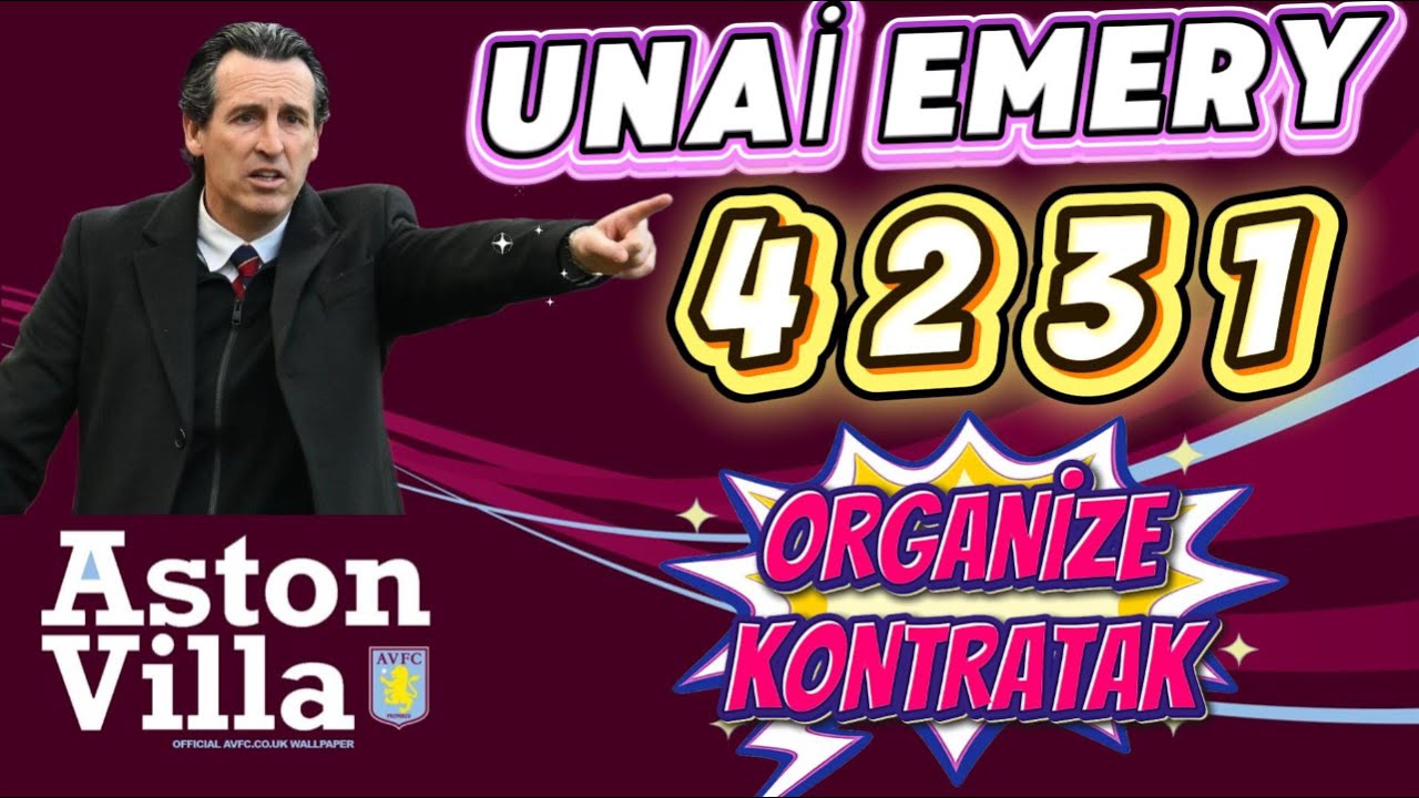 FM26 MOBİLE TAKTİK 4231 ORGANİZE KONTRATAK UNAİ EMERY BEST TACTİCS #fm26mobile #fm26mobiletaktik