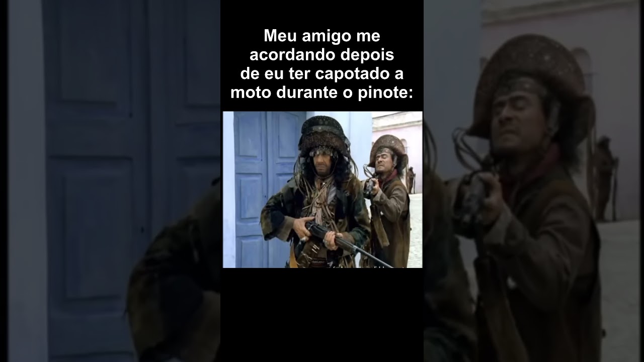 Deu ruim no pinote 