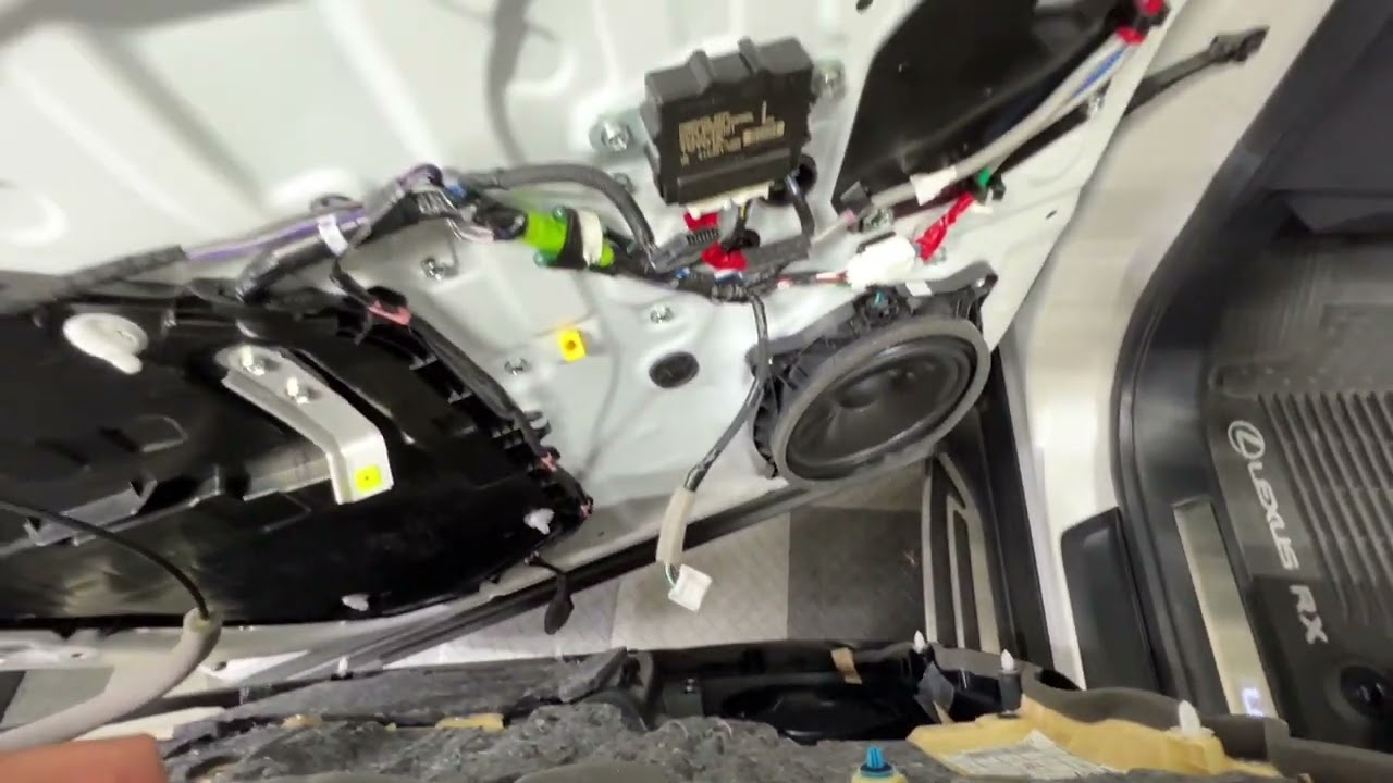 PART 1: Installing JL Audio C2-650X on 2022 Lexus RX350L AWD.