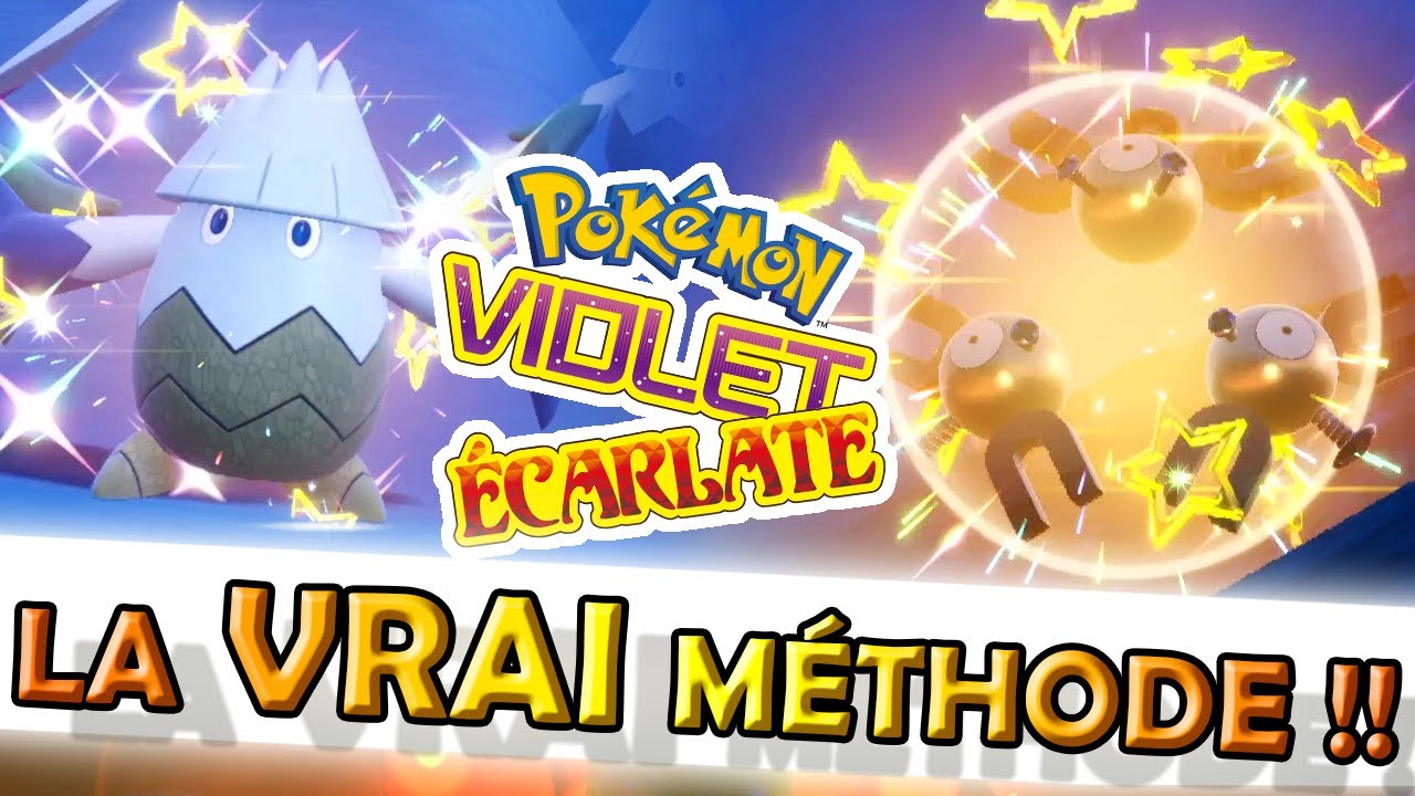 TUTO SHINYS : APPARITIONS MASSIVES + PIQUE-NIQUE sur POKÉMON VIOLET & ÉCARLATE !!