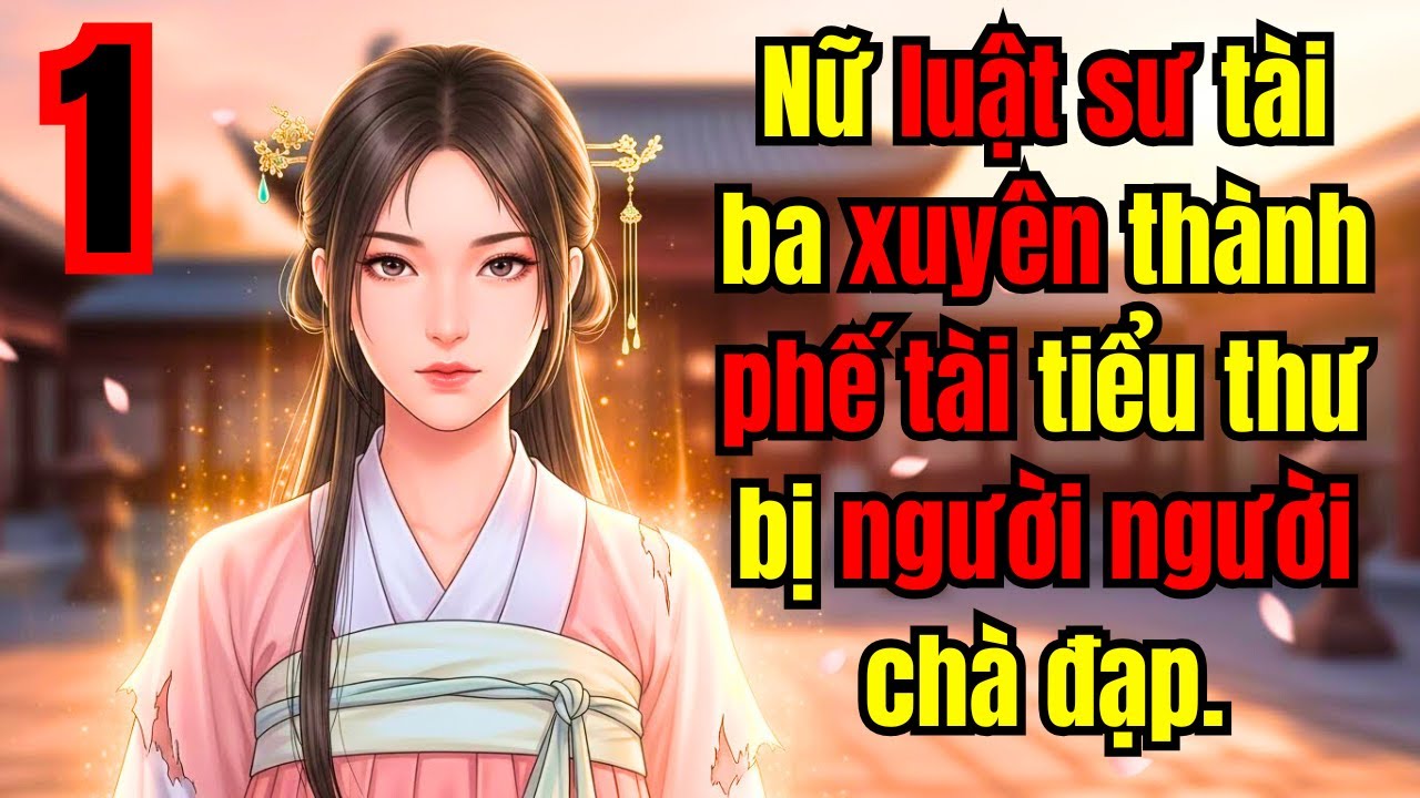 Tập 1 | Nữ luật sư tài ba xuyên thành phế tài tiểu thư bị người người chà đạp.