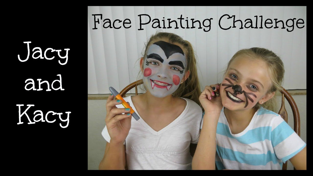 Face Painting Challenge ~ 2014 ~ Jacy and Kacy