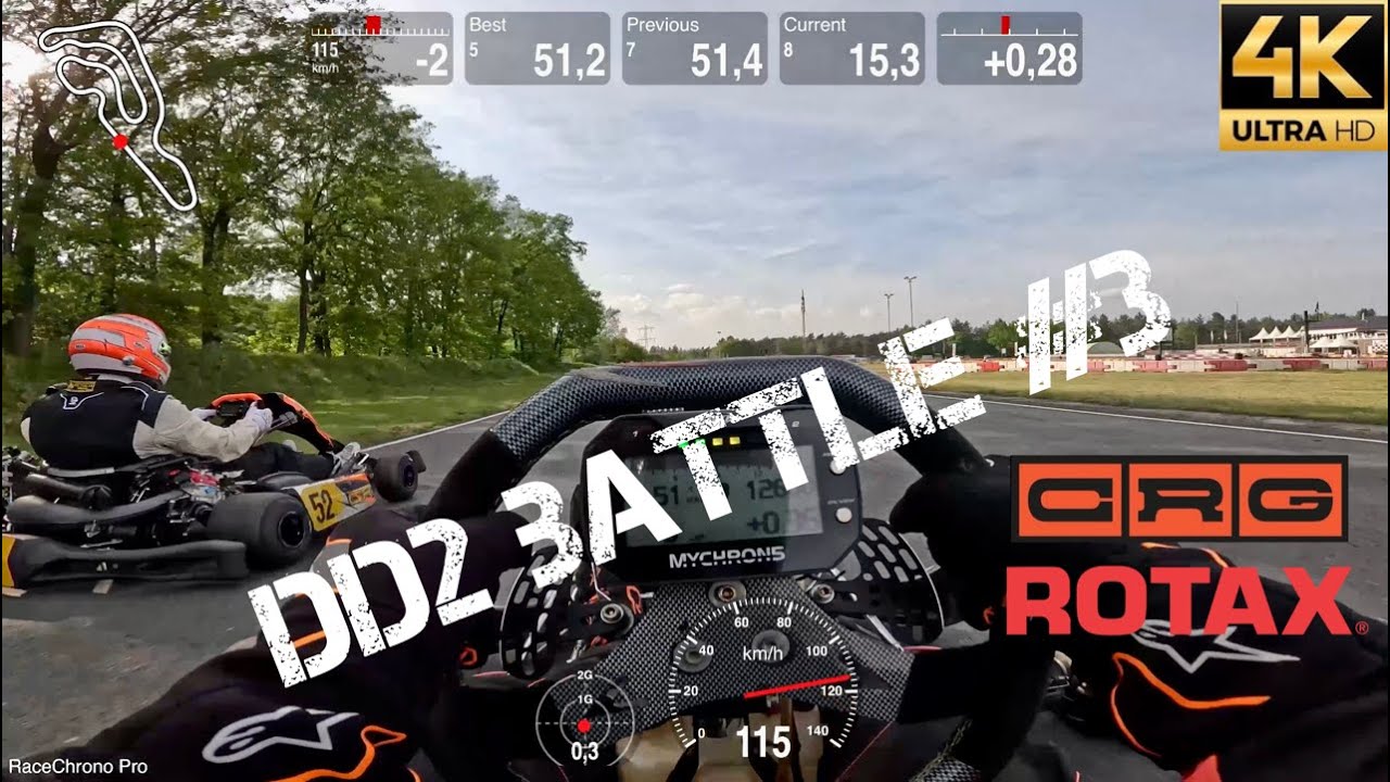 ONBOARD ROTAX DD2 BATTLE #3 Circuit Park Berghem 🇳🇱