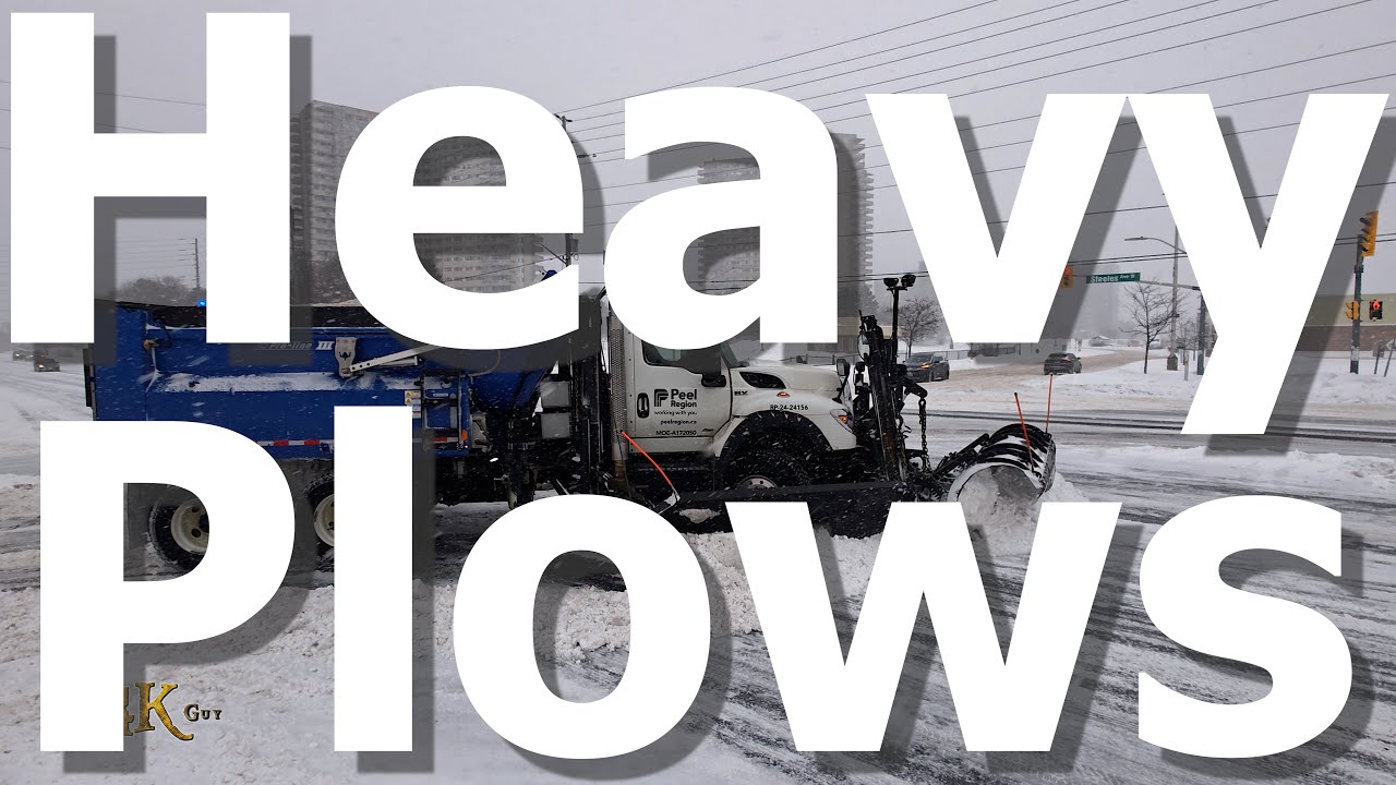 Brampton: Pit stop for snowplow drivers in major winter storm 2-26-2025