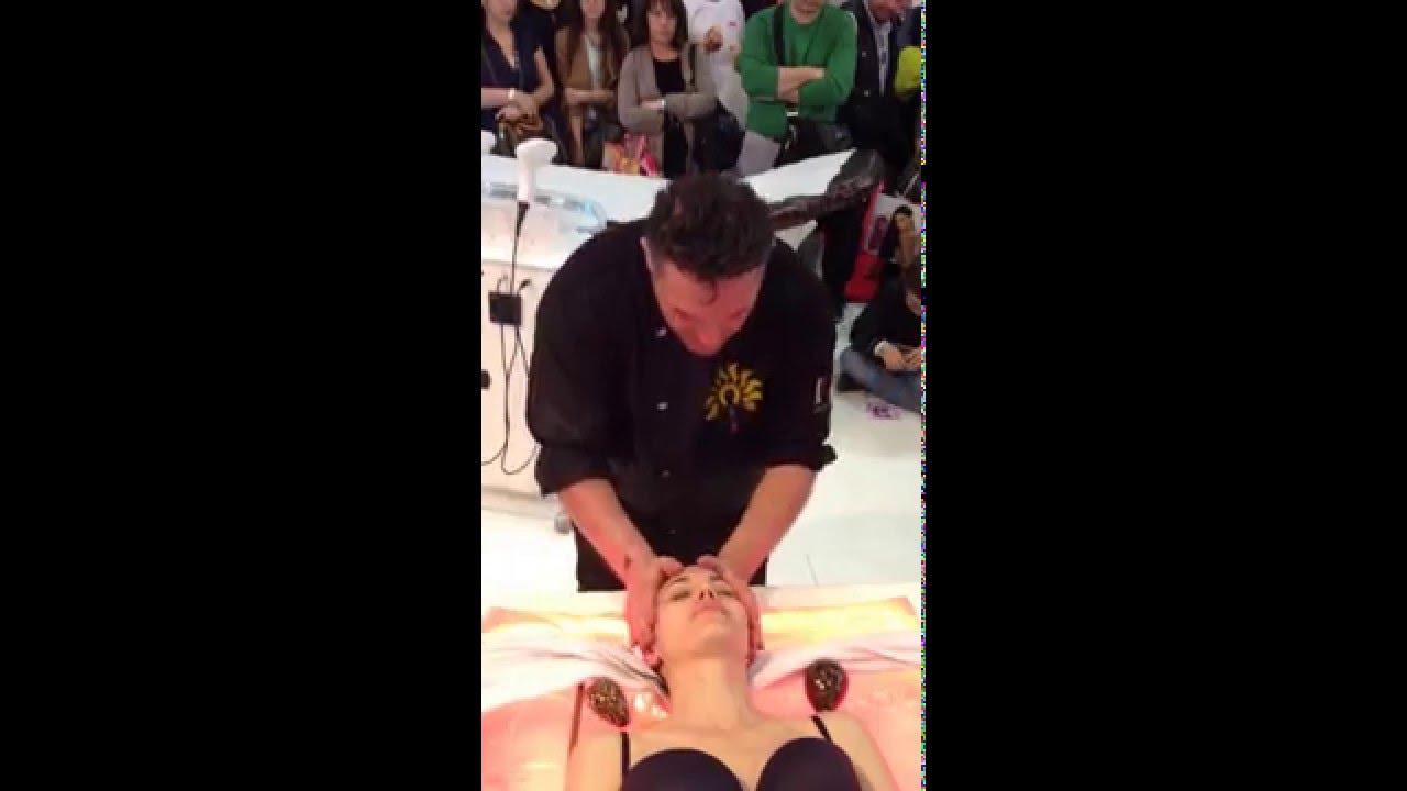 COSMOPROF BOLOGNA 2014 CON CUPPING MASSAGE BIO LIFTING FACE BAMBOO MASSAGE E SEA MASSAGE