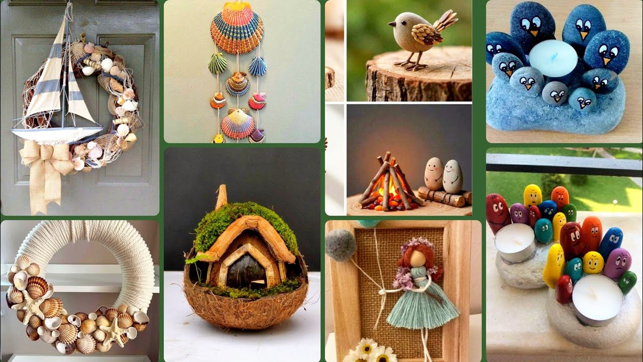 Amazing unique art and craft different arrangement home decor collection 