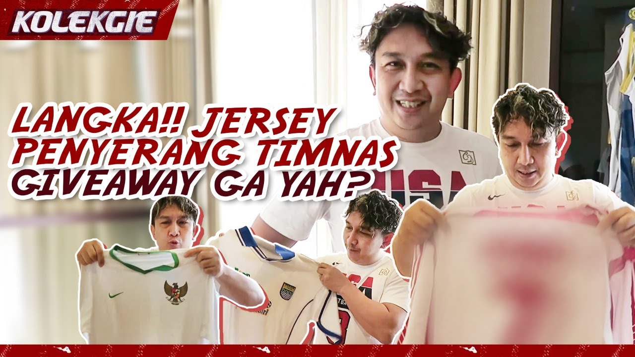 Langka!! Jersey penyerang timnas... Giveaway ga yah?
