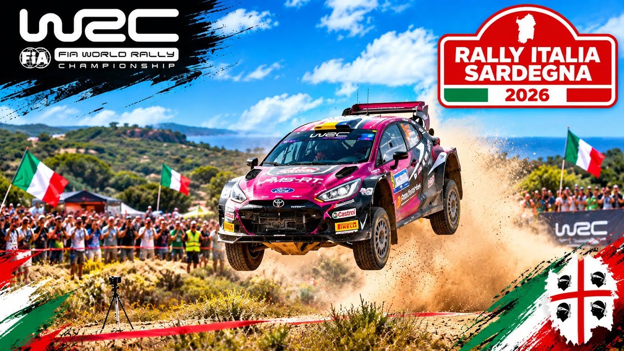 WRC BIG JUMP! 😱🔥 Rally Sardegna 2026 | Full Attack!