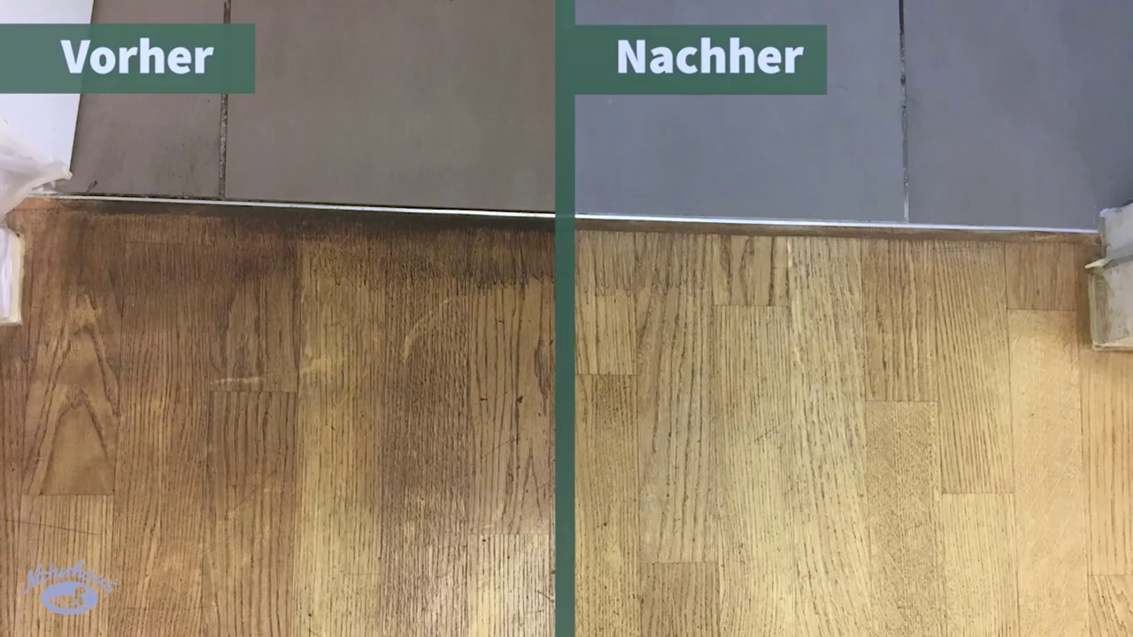 Abgenutzter Holzboden wieder wie neu*