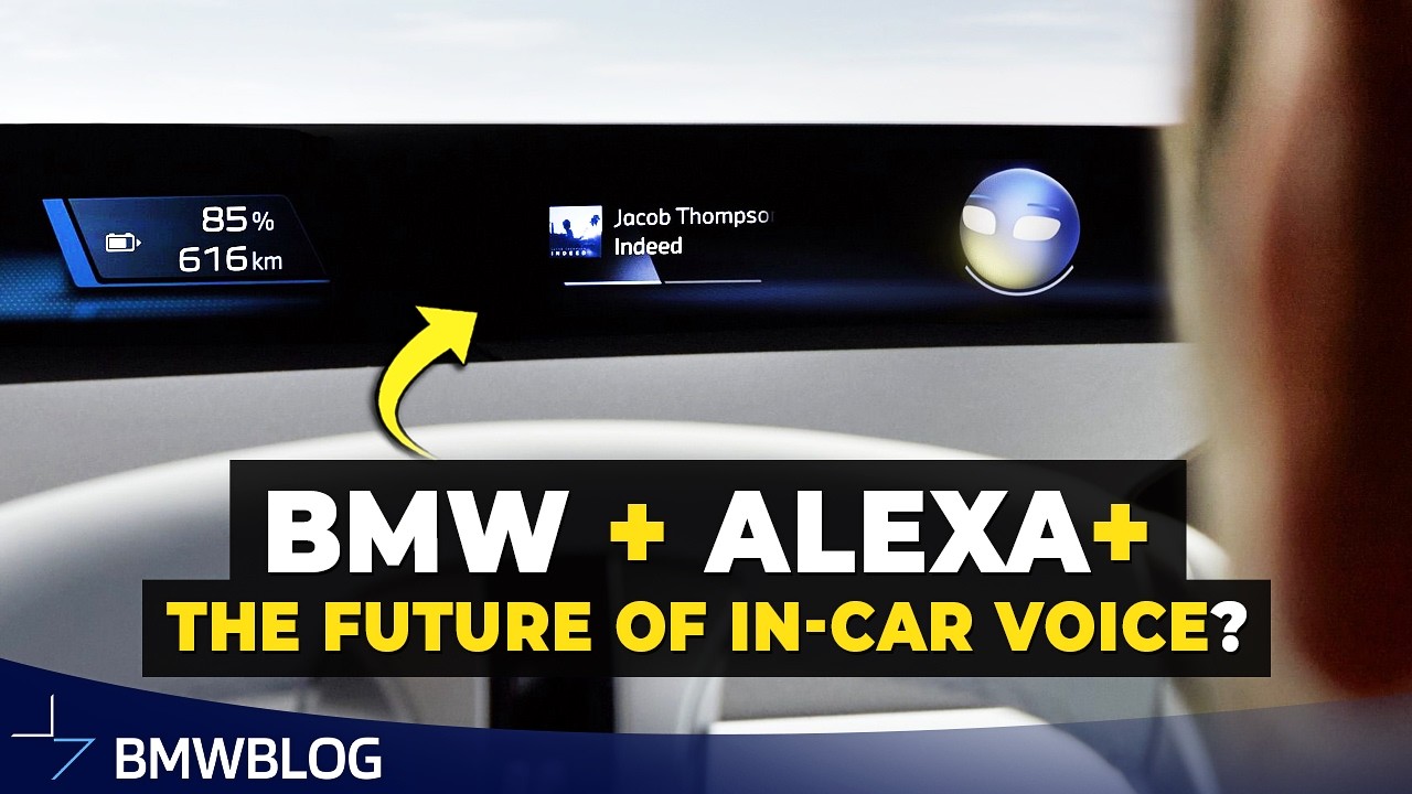 Эксклюзивный первый взгляд: демонстрация работы BMW Alexa+ в автомобиле (практическое тестирование)