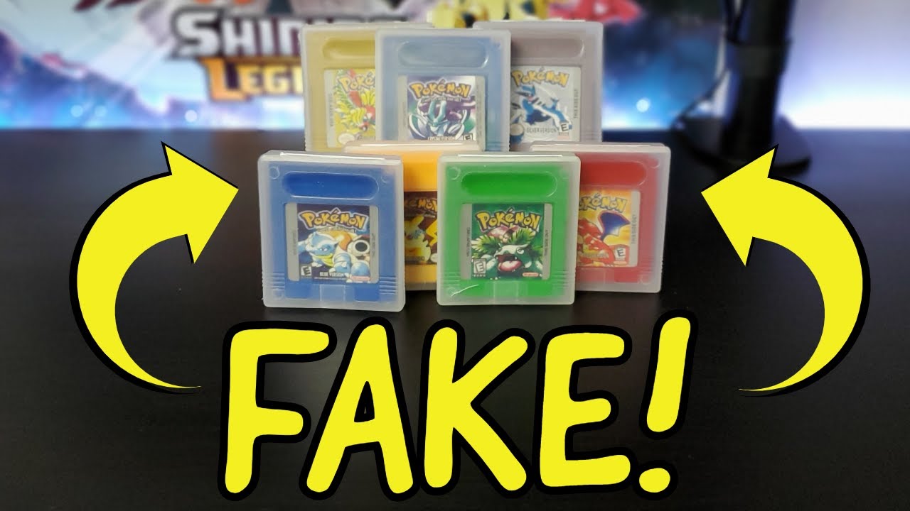 Я СНОВА купил ПОДДЕЛЬНЫЕ игры Pokemon на Ebay! Gameboy Color