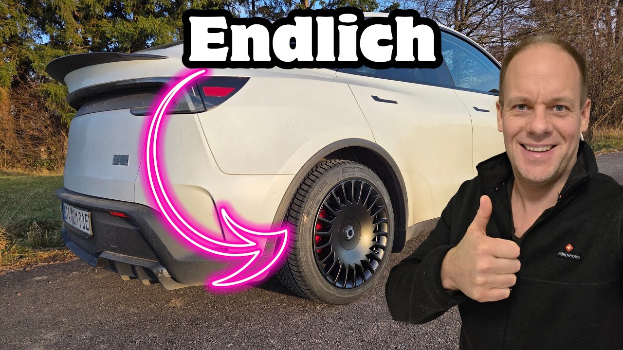 🤩 Tesla Model Y Performance erster Reifenwechsel: wie gut sind The New Aero Felgen + Hankook WR⁉️