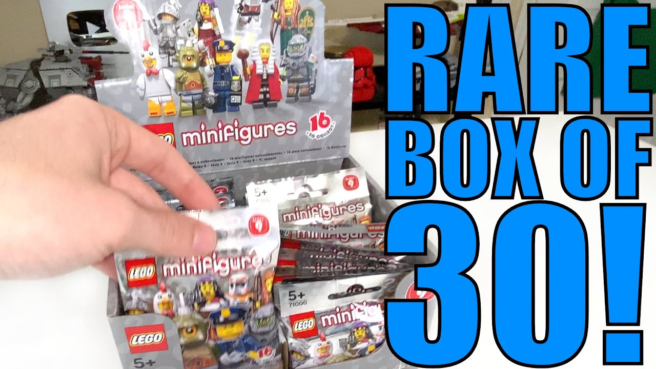 Opening a *RARE* LEGO Series 9 Minifigures BOX of 30!