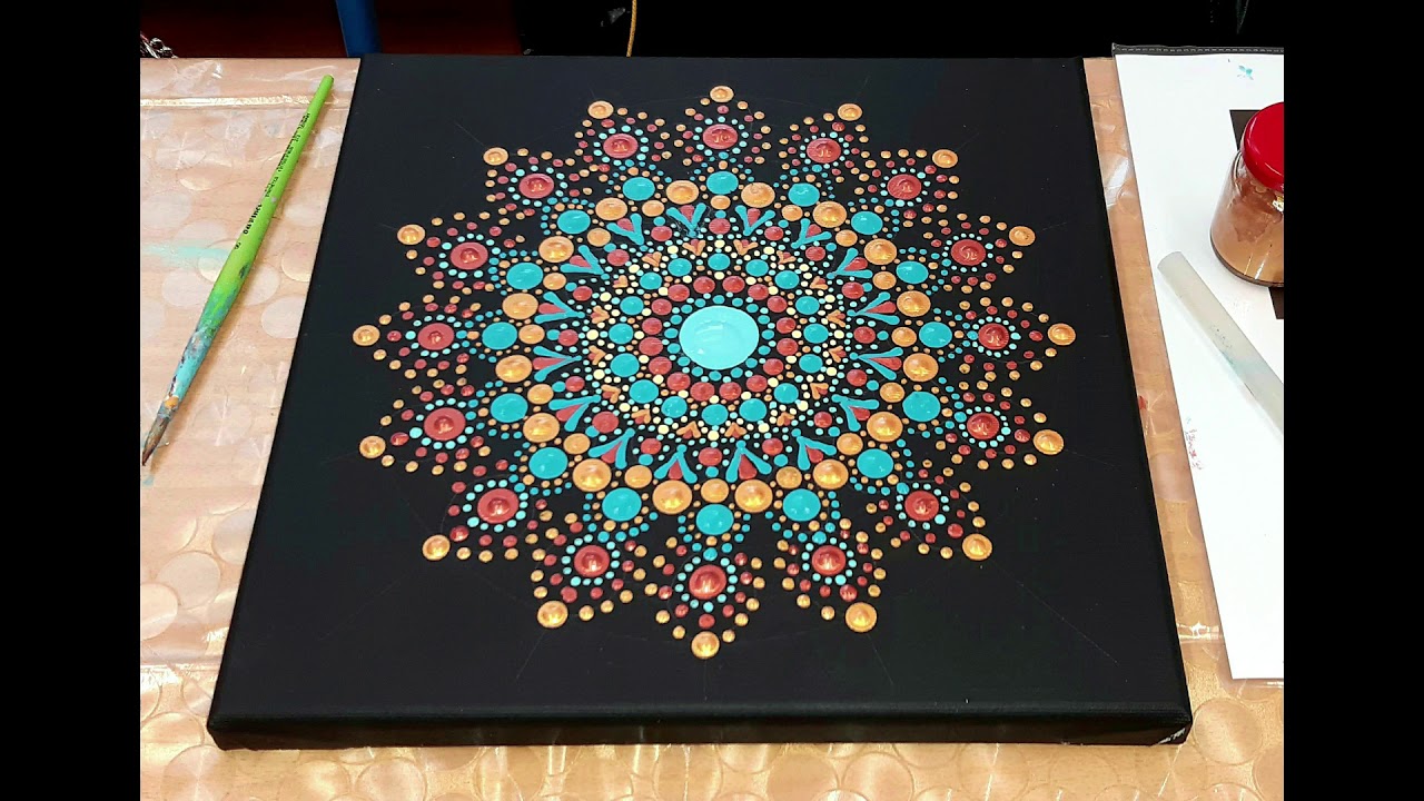 Tečkovaná mandala - živý kurz