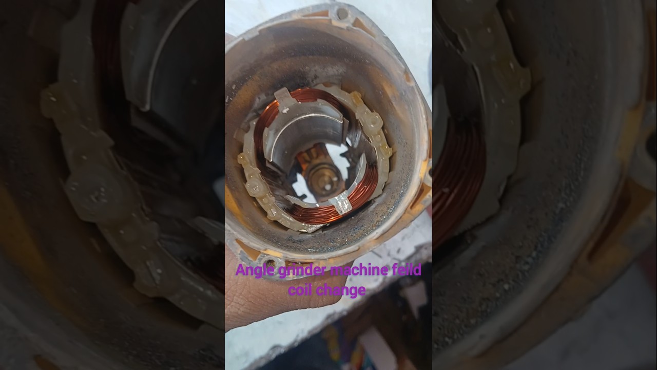 💢💥 how to change grinder machine feild coil | #shorts #youtubeshorts #trending #short #video #repair