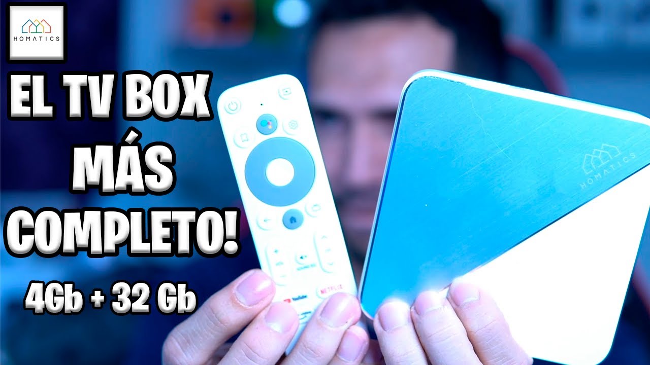 El Tv Box MAS COMPLETO de la Actualidad!! HOMATICS BOX R 4K Plus