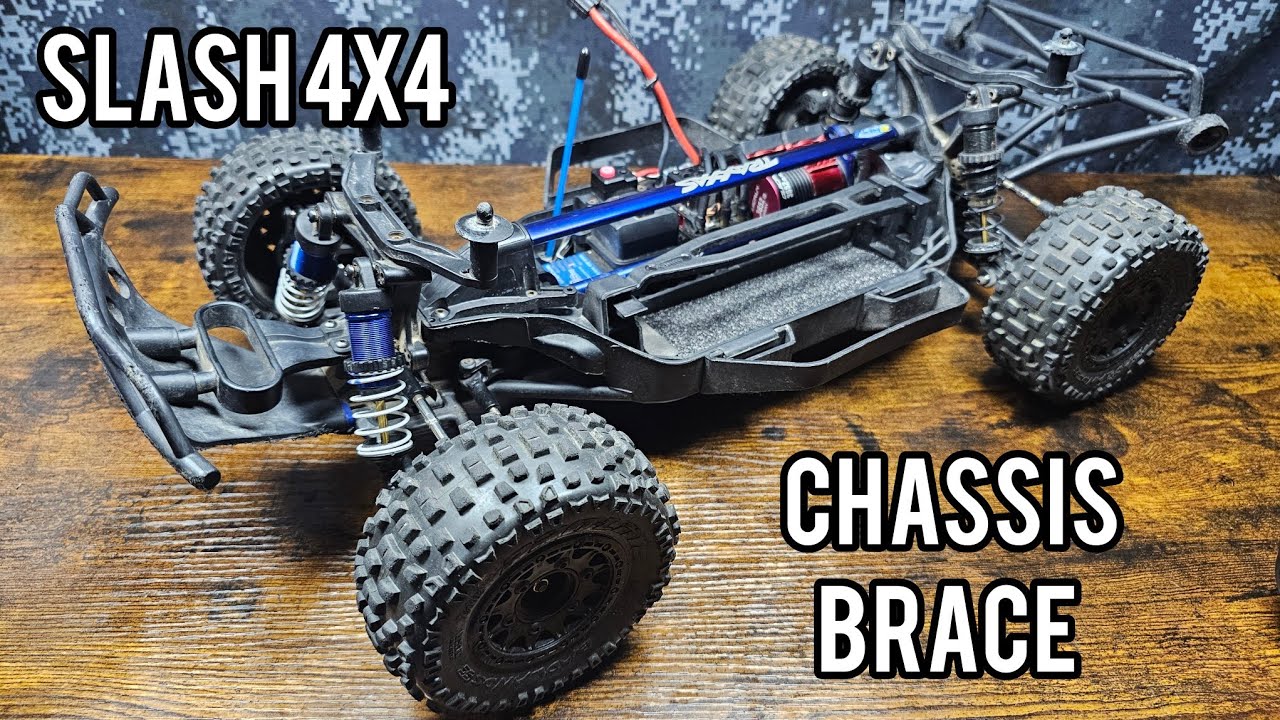Traxxas Slash 4x4 Chassis Brace Install