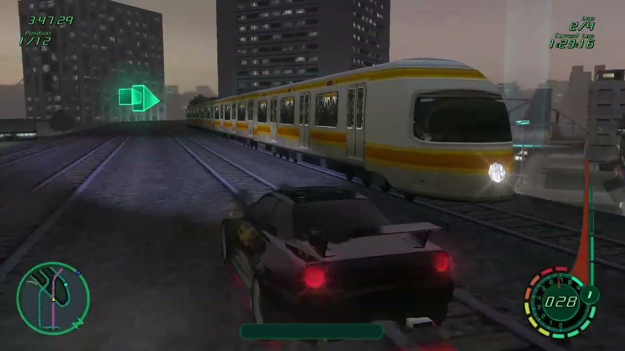 Midnight Club 2 / Bullet Train II Tokyo Circuit modified