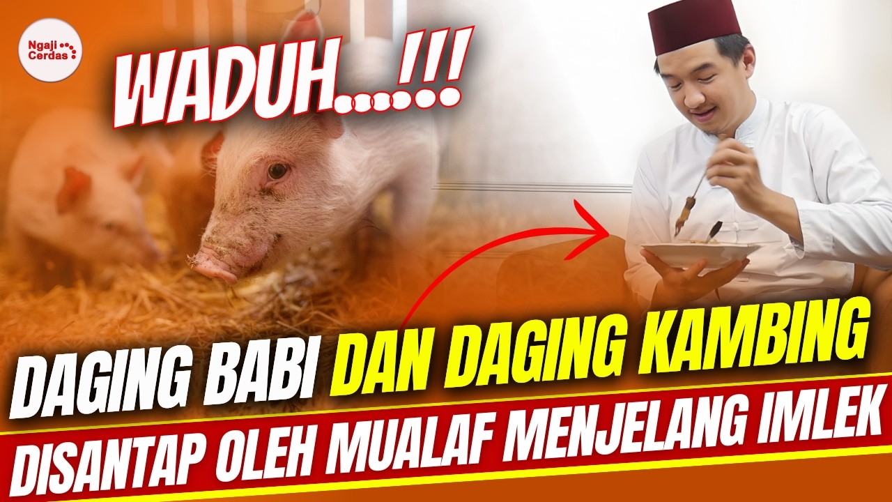 REAKSI MUALAF  ..!! MAKAN DAGING BABI DAN KAMBING