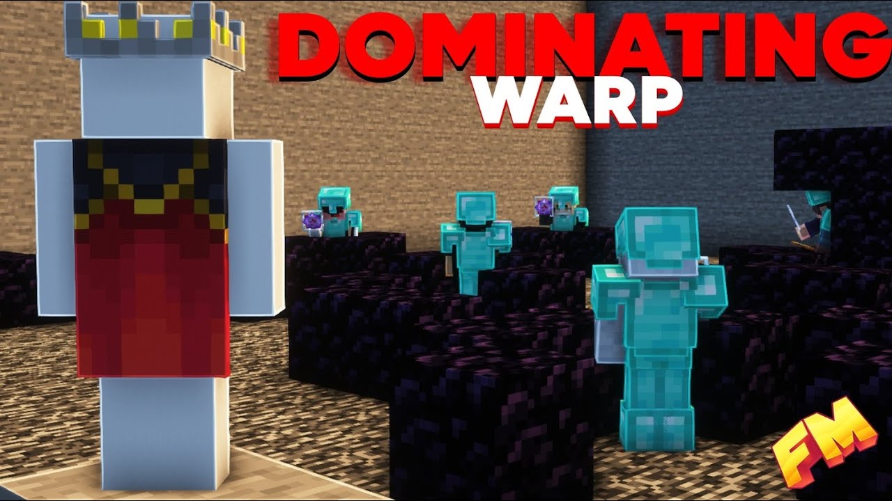 Solo Dominating Fire mc warp cpvp | Firemc | Part 2