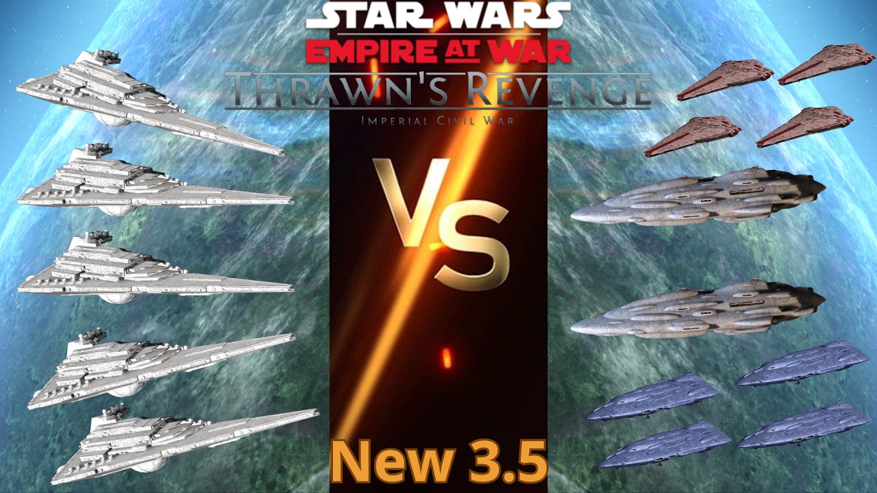 Can New Republic Fleet Beat 5 Allegiance Battlecruisers in Thrawn's Revenge?
