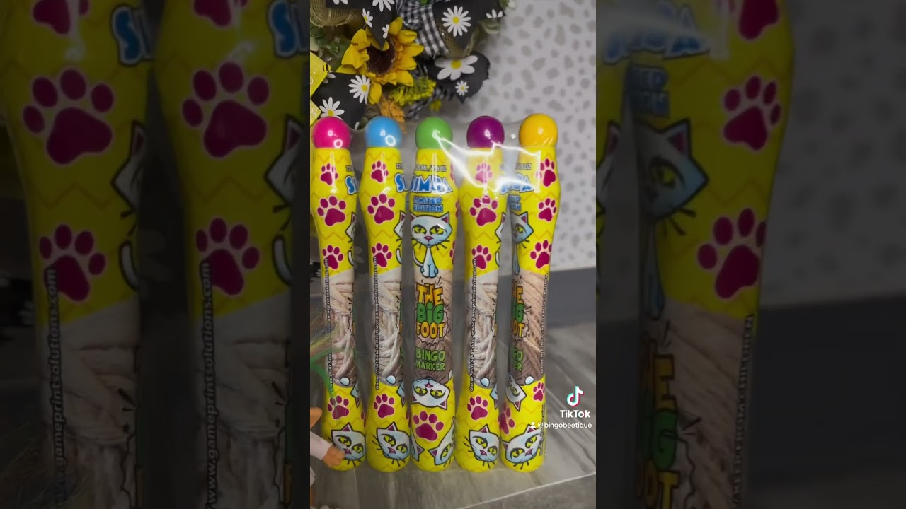 Big Foot Dauber Alert!!!! Limited Edition. #theBingoAddict #Bingo #BingoHasEvolved #bingoo #CBA