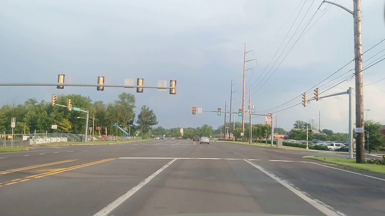 Driving from Coopersburg to Quakertown, Pennsylvania