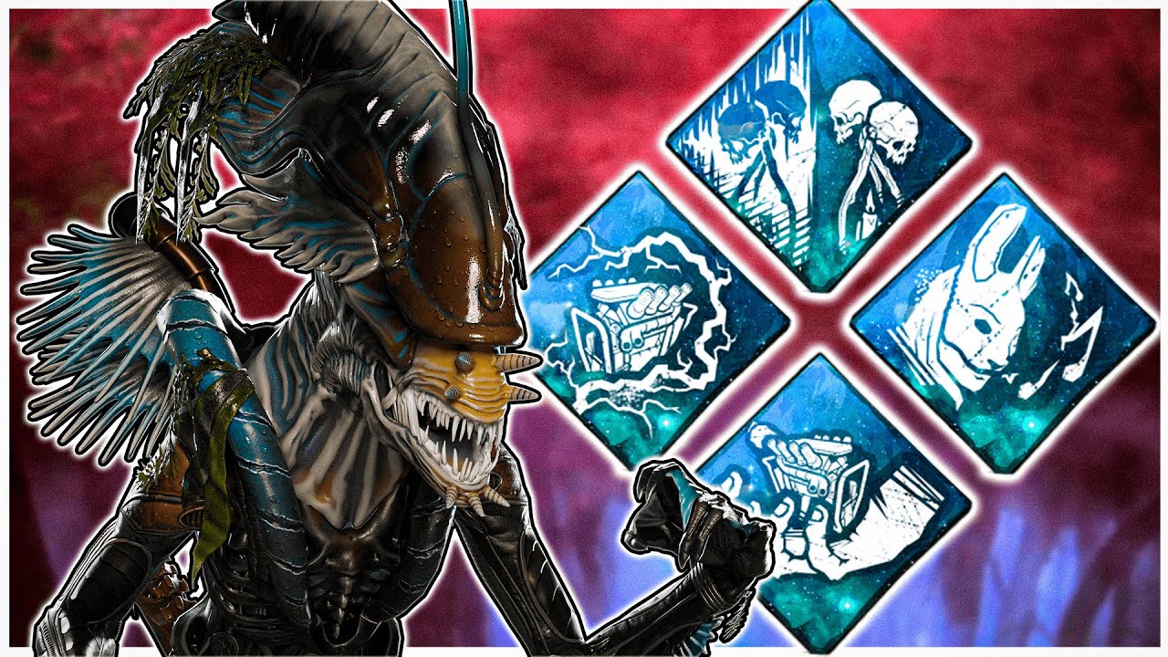 Red's OPPRESSIVE SKILL CHECKS XENOMORPH BUILD! - Dead by Daylight