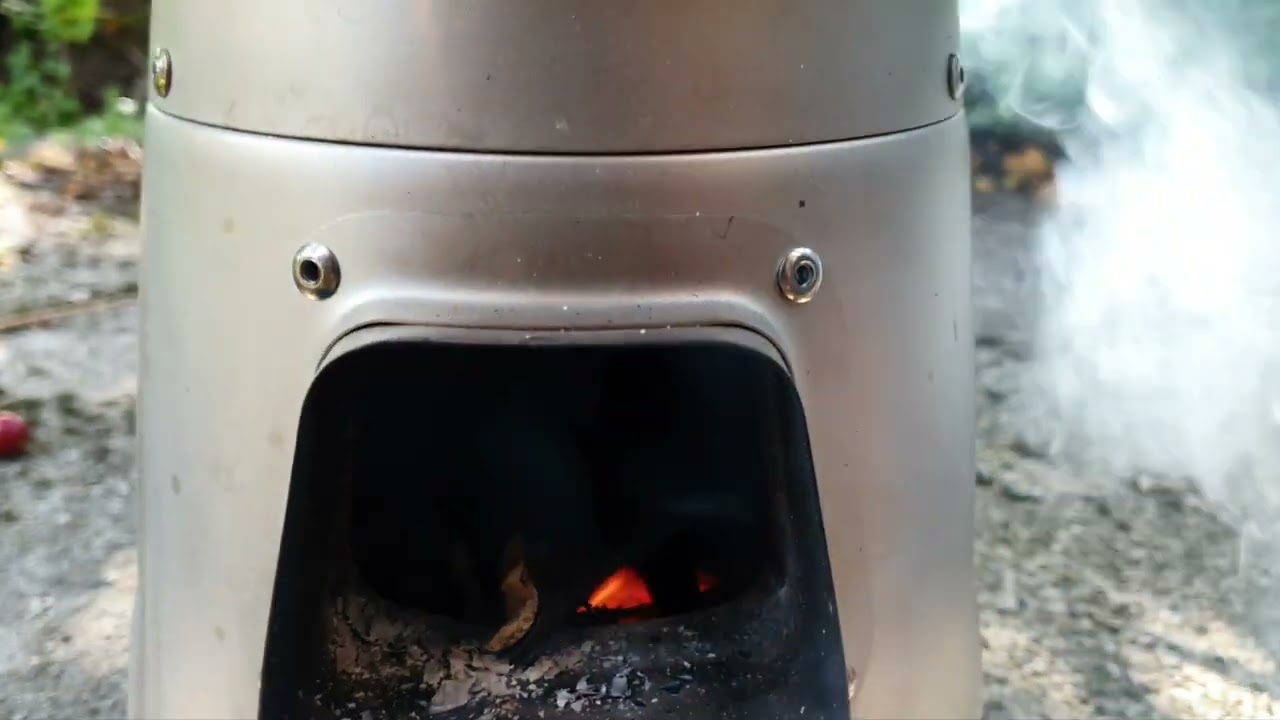 Quechua MH500 wood stove from decathlon