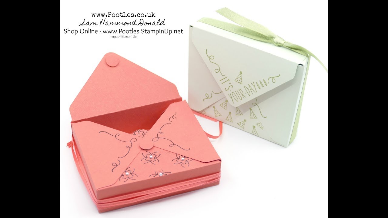 Stampin' Up! Around The Corner Envelope Punch Board Box